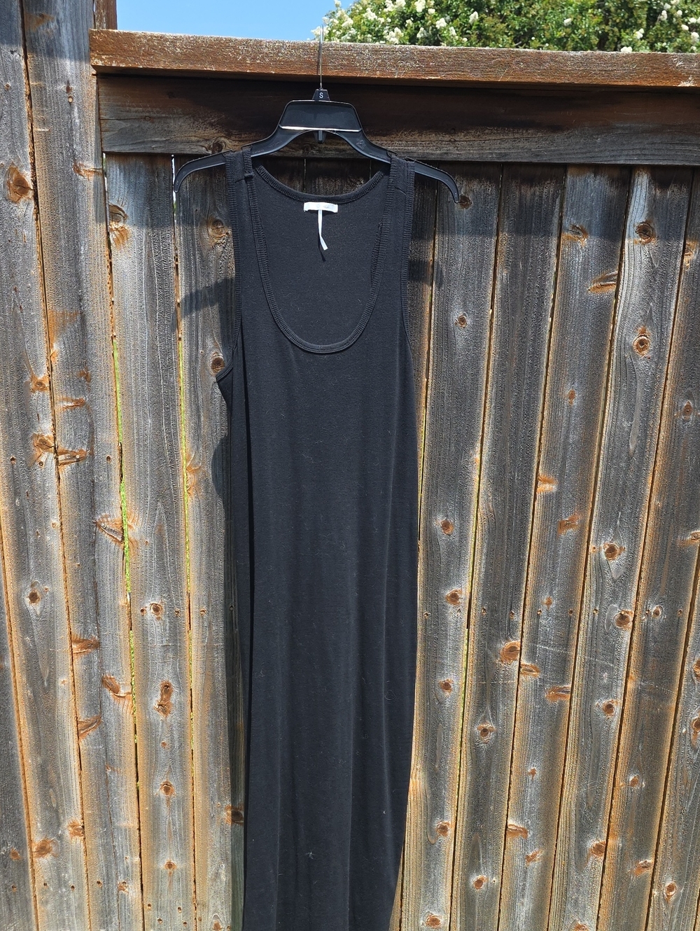 Sleeveless Black Maxi Dress XL